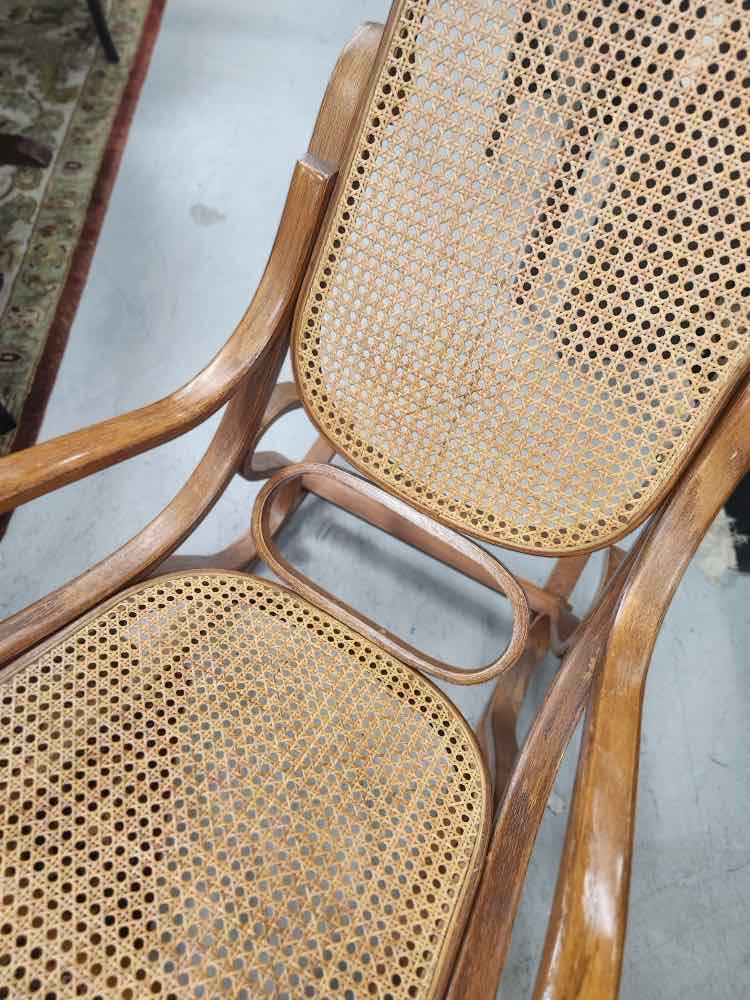 Oak & Caine Bentwood Rocking Chair