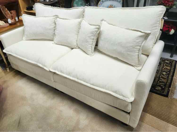 White Loveseat
