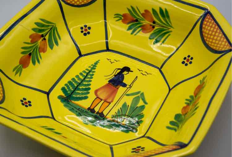 Quimper Pottery Bowl