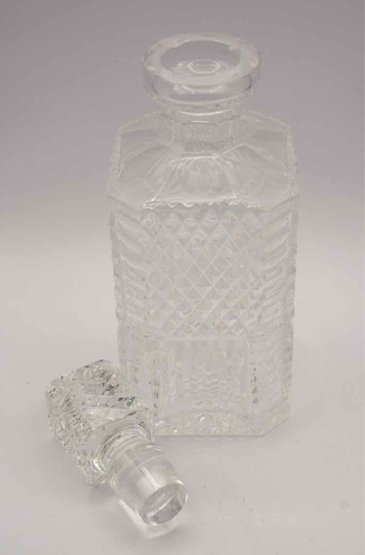 Waterford Square Crystal Decanter