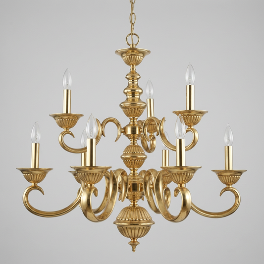 Gold Chandalier