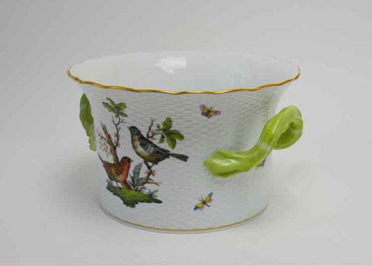 Herend Porcelain "Rothschild Bird" Cachepot