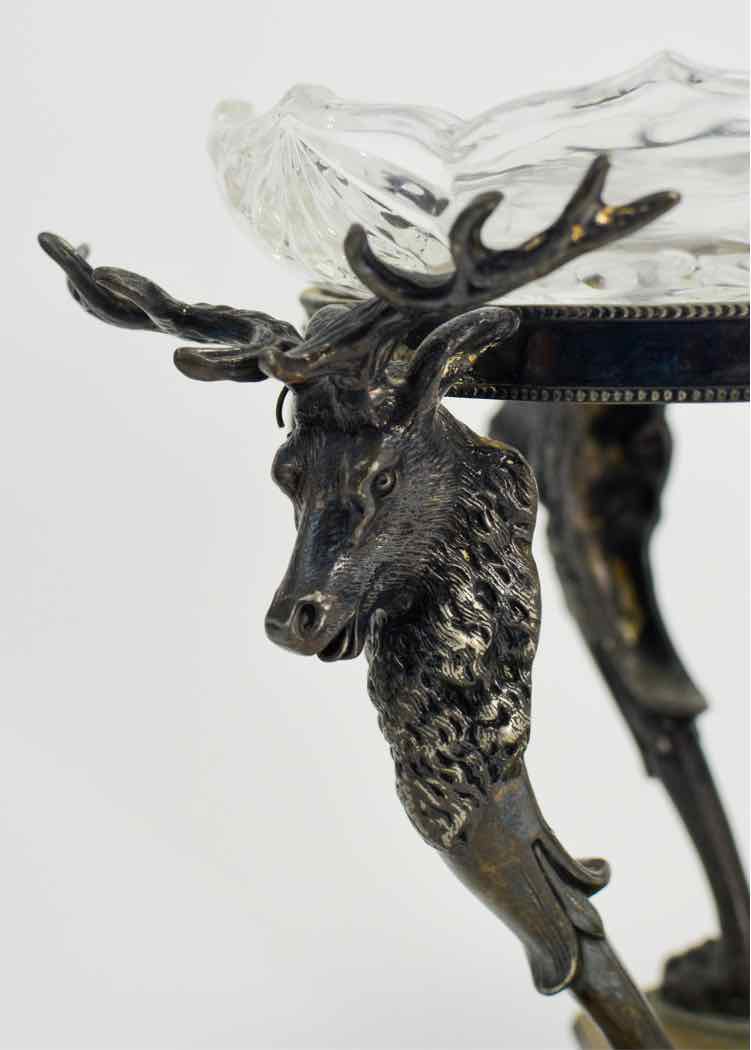 Pairpoint Stag Pedestal Stand