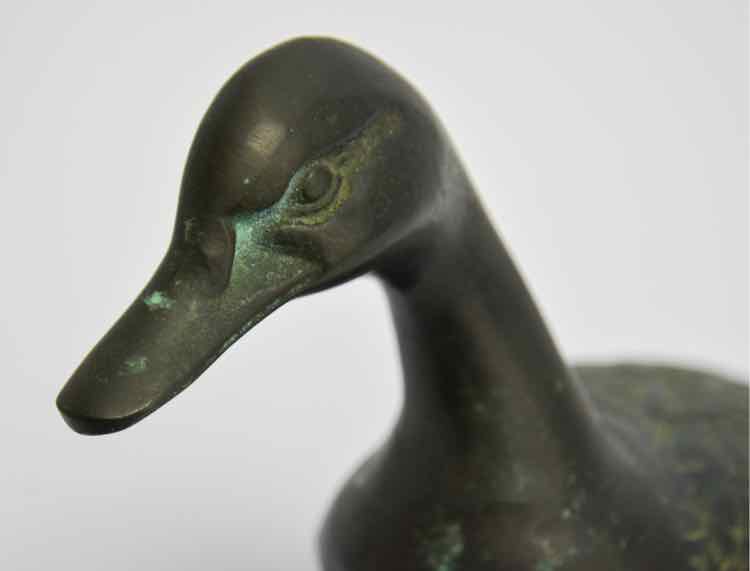 Brass Duck Decor