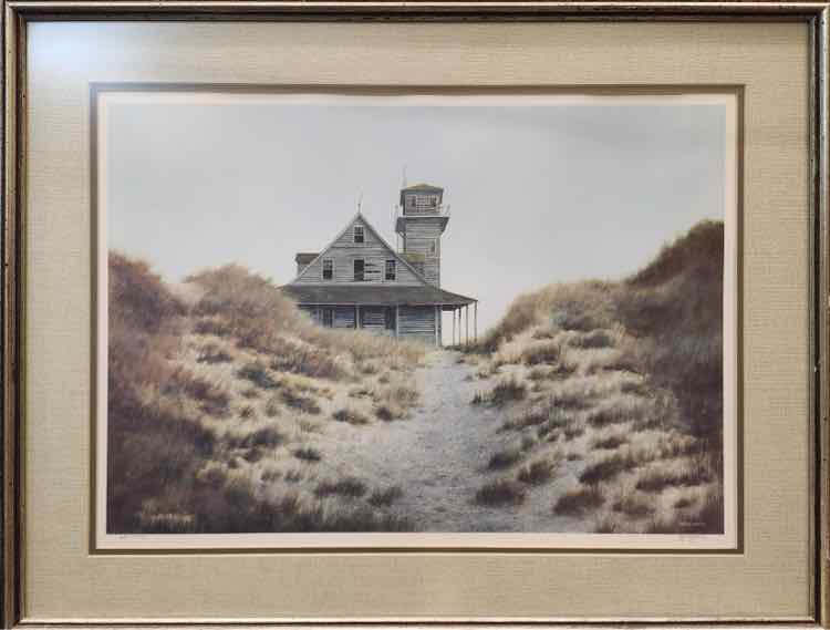 "Dune Castle" Litho by Herb Jones