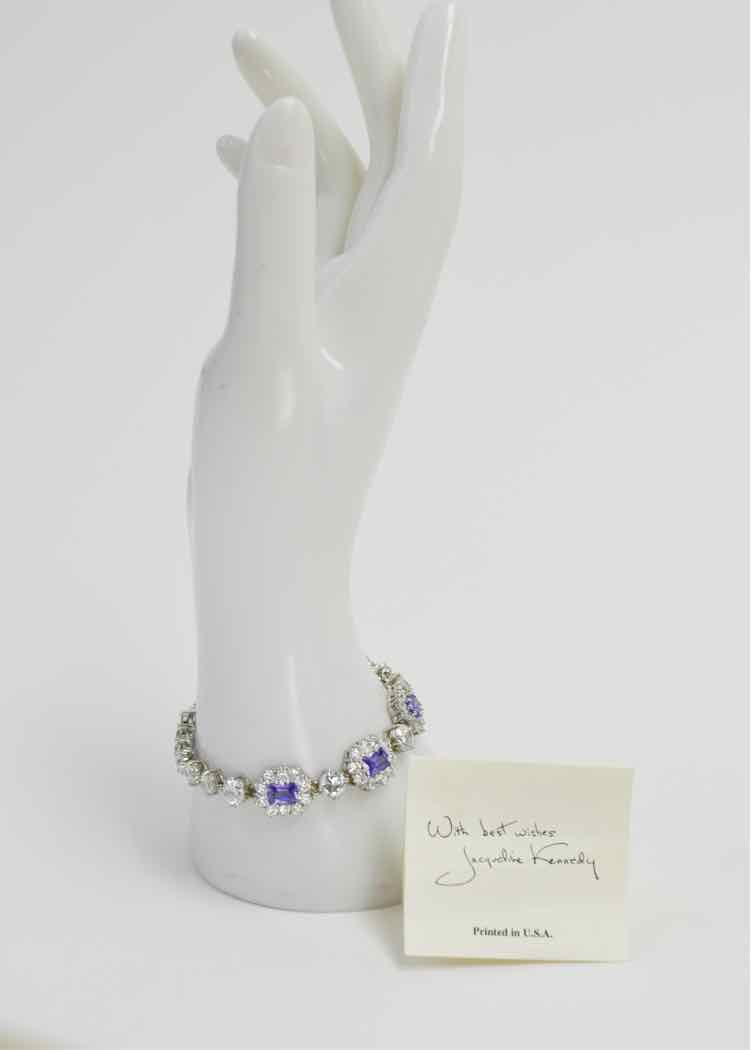 Camrose & Kross JBK Faux Tanzanite Crystal Bracelet