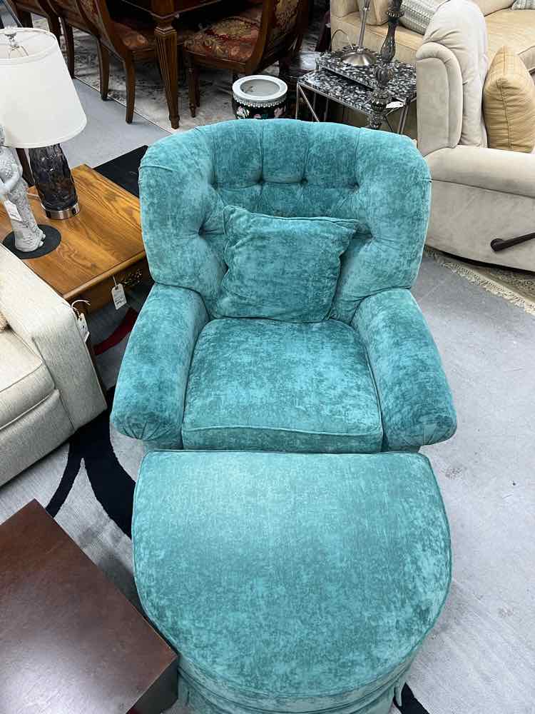 Green Arm Chair