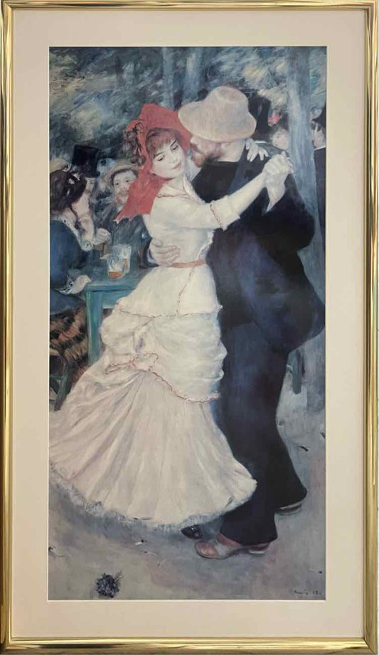 Pierre Auguste Renoir Dance at Bougival Festival Print