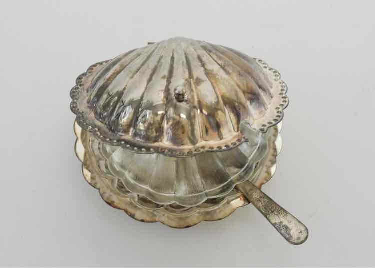 Silver Caviar Dish