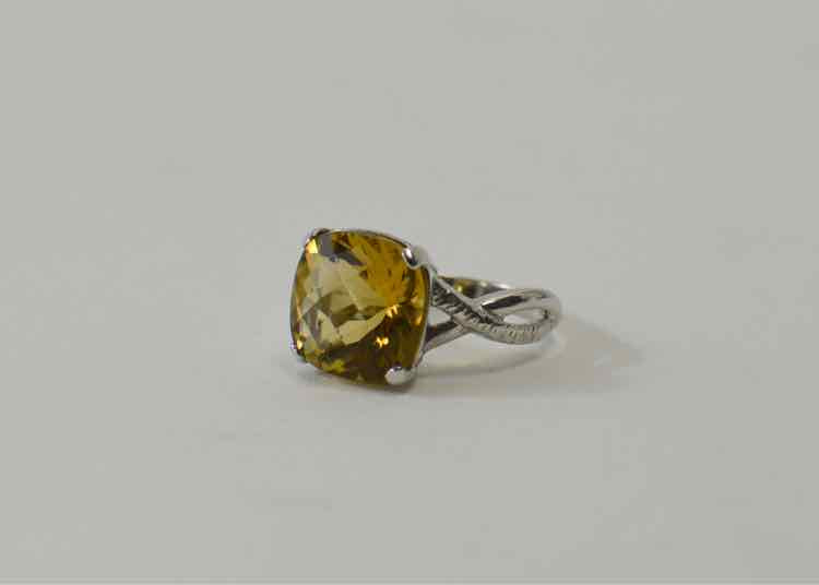 .925 Citrine Ring