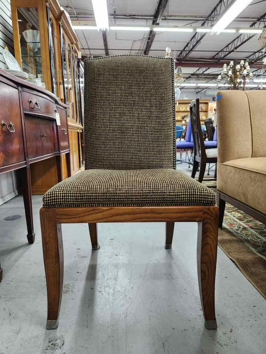 3 Gingham Chanielle Nailhead Chairs
