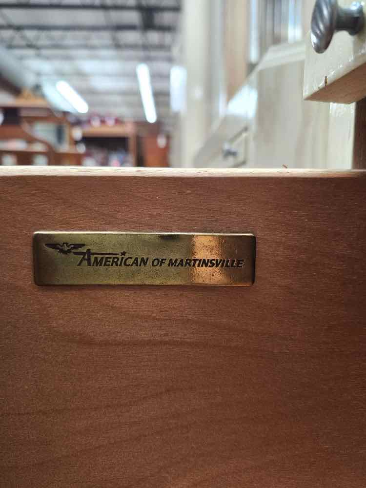 Pair of 3 Drawer Nightstands