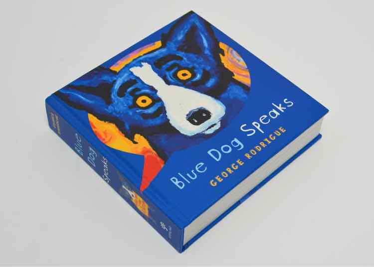 Book Blue Dog Speaks by George Rodrigue