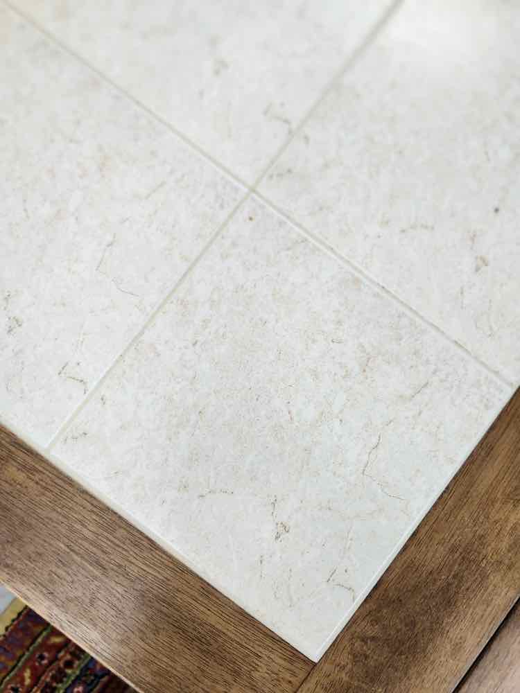 Small Drop Leaf Tile Table