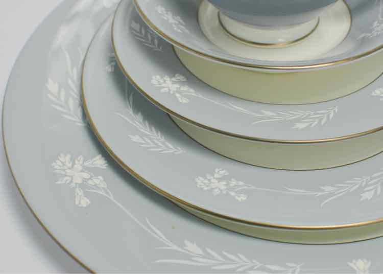 Minton Gray Canvas China