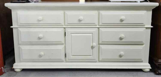 White Bassett Dresser