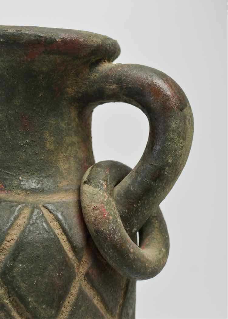 Ceramic Amphora-Style Urn