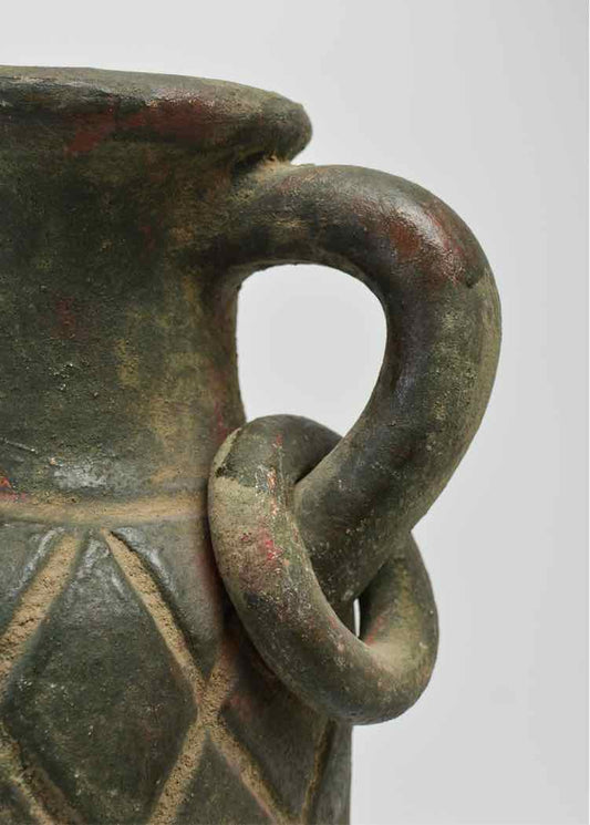 Ceramic Amphora-Style Urn