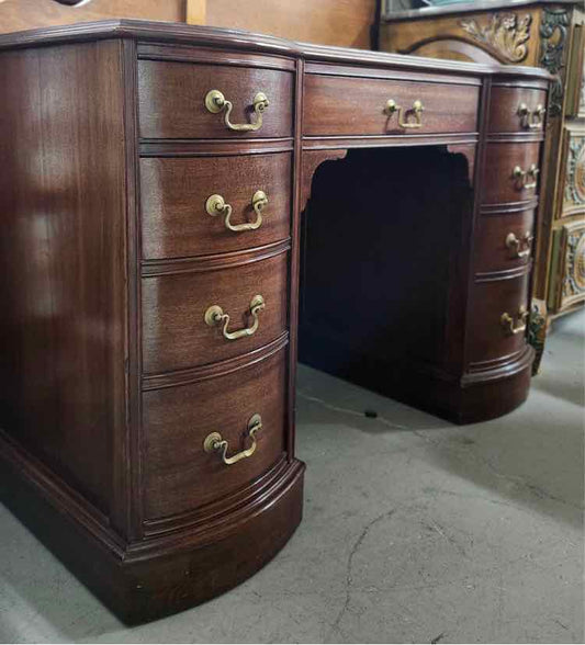 Antique 7 Drawer Federal Style Writing Desk