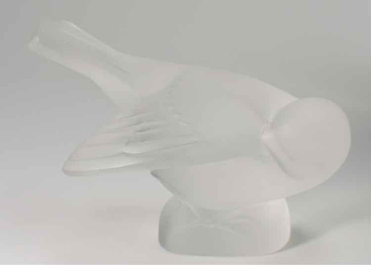 Art Lalique French crystal Bird