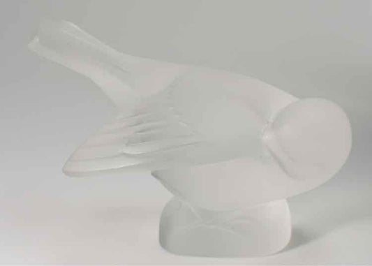 Art Lalique French crystal Bird