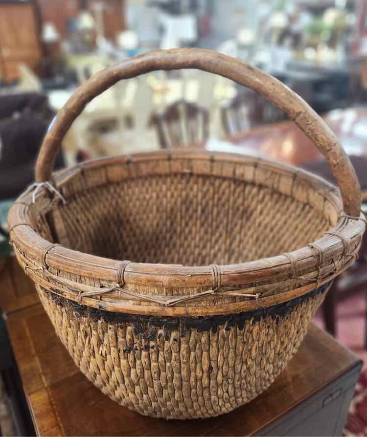 Woven Chinese Willow Basket