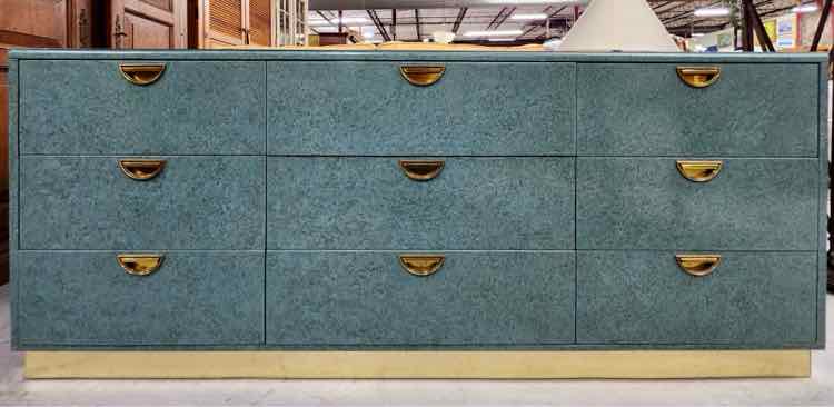 John Widdicomb Green MCM Campaign Dresser