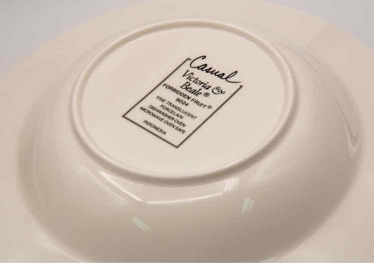 39 Piece Victoria & Beale Forbidden Fruit Dishware