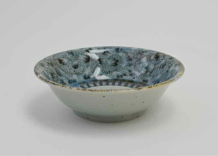 Antique Japanese Igezara/Arita Blue & White Bowl