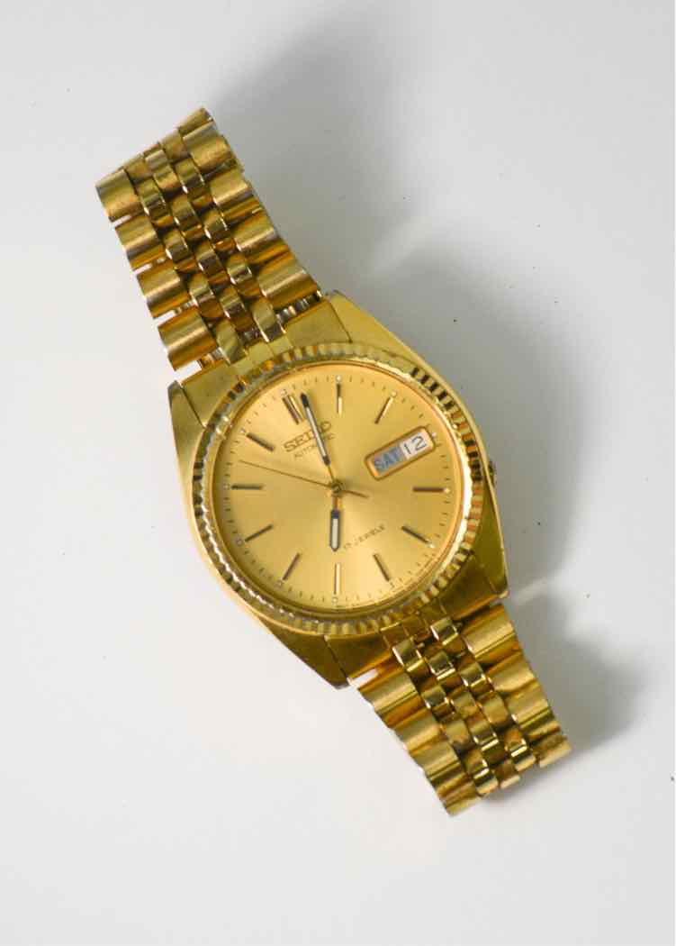 Seiko Automatic Goldtone Watch