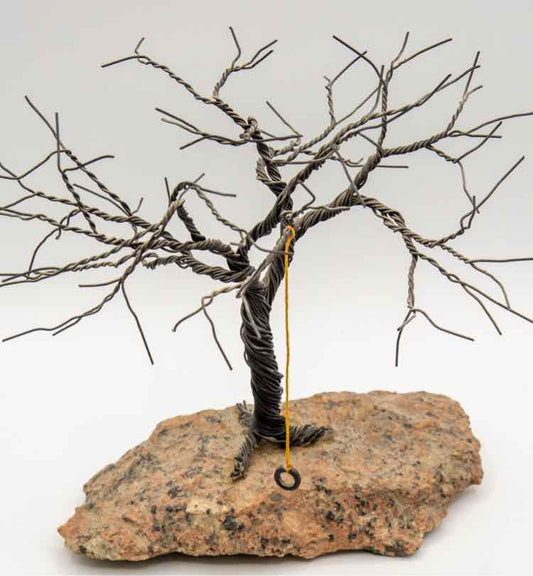Wire Tree Sculpture 8"x6"