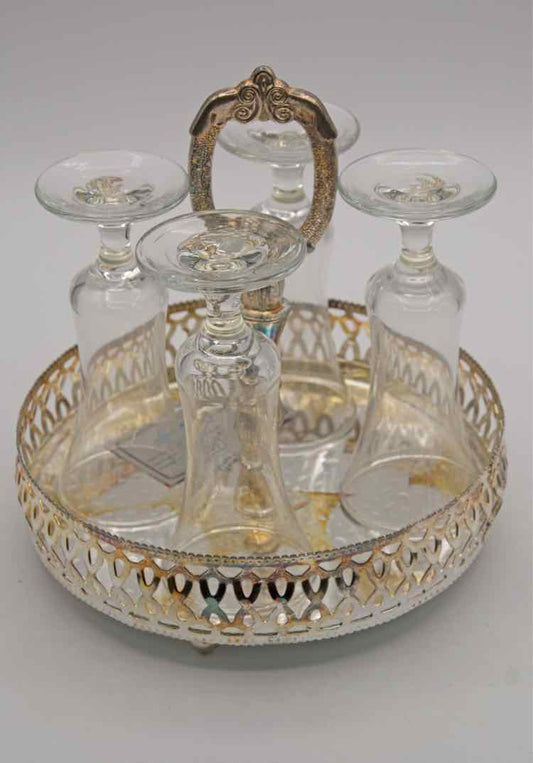 Silver and Crystal Set