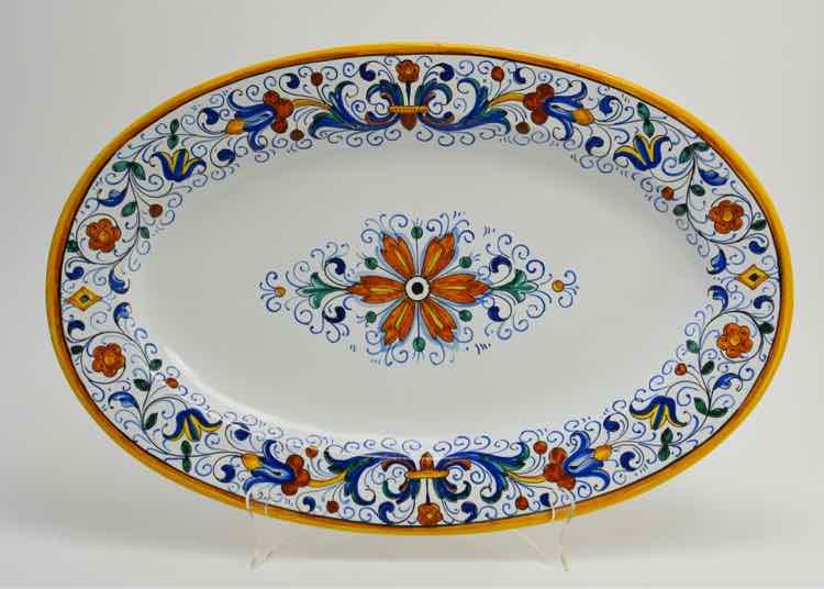 Dishware Williams-Sonoma Grazia Deruta Oval Platter