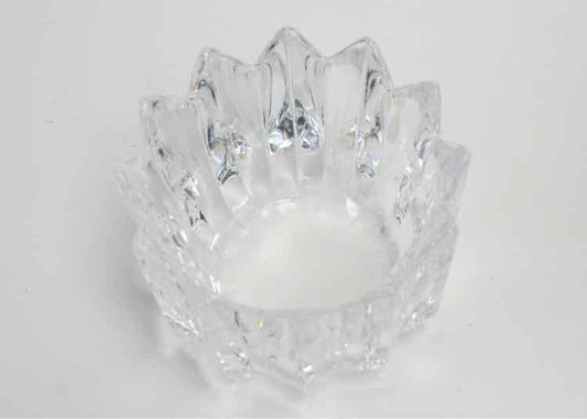 Orrefors Crystal Crown Bowl-Signed