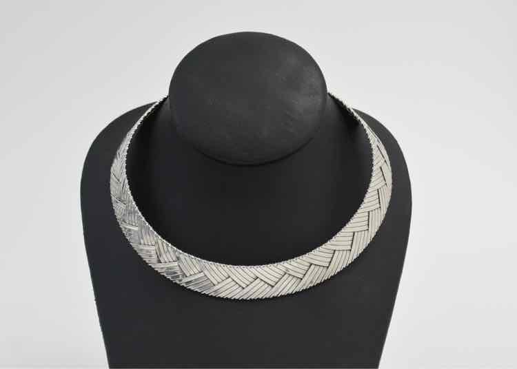 Sterling Collar Necklace