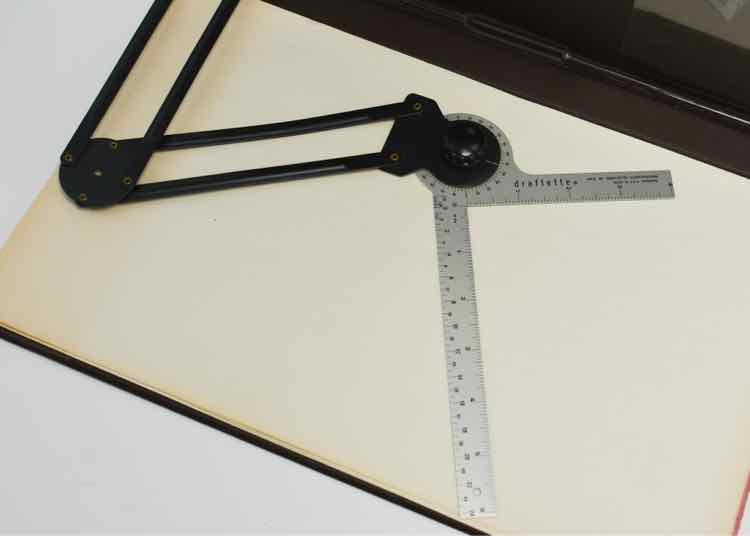 Vtg. Drafette Drafting Sketch Kit
