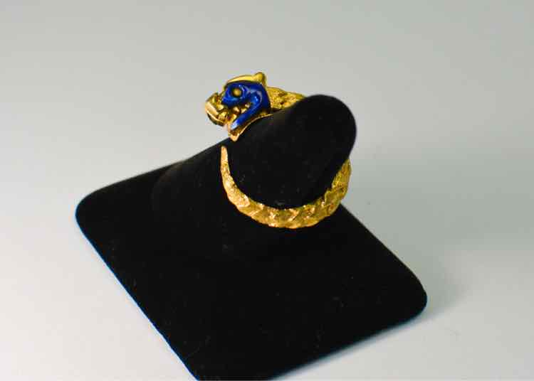 14K Plated Dragon Ring