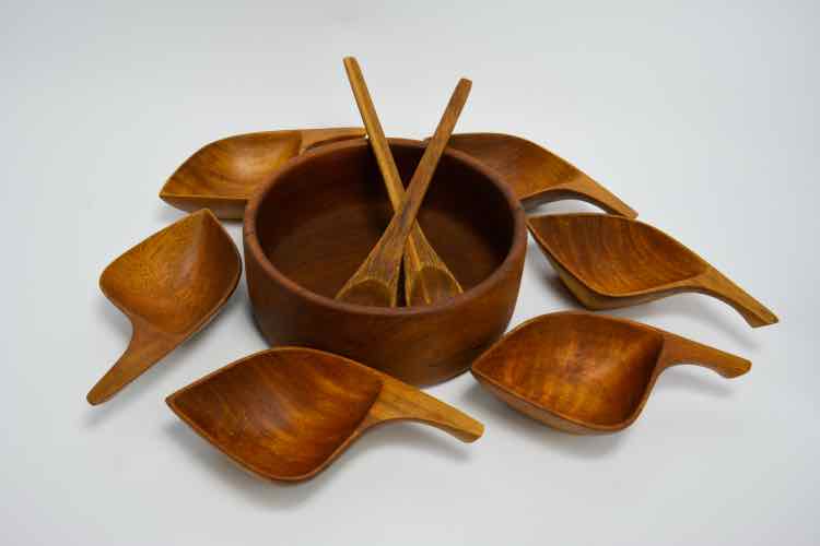 Umanoff Rare Salad Bowls & Servers