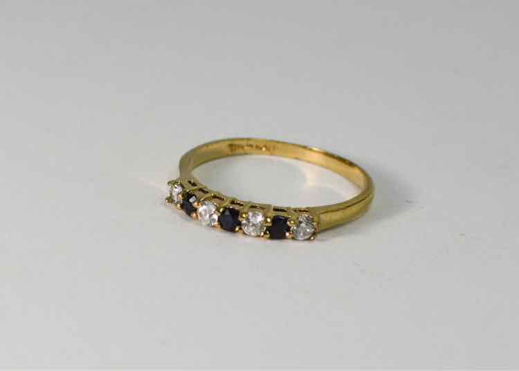 Sapphire Blue Ring
