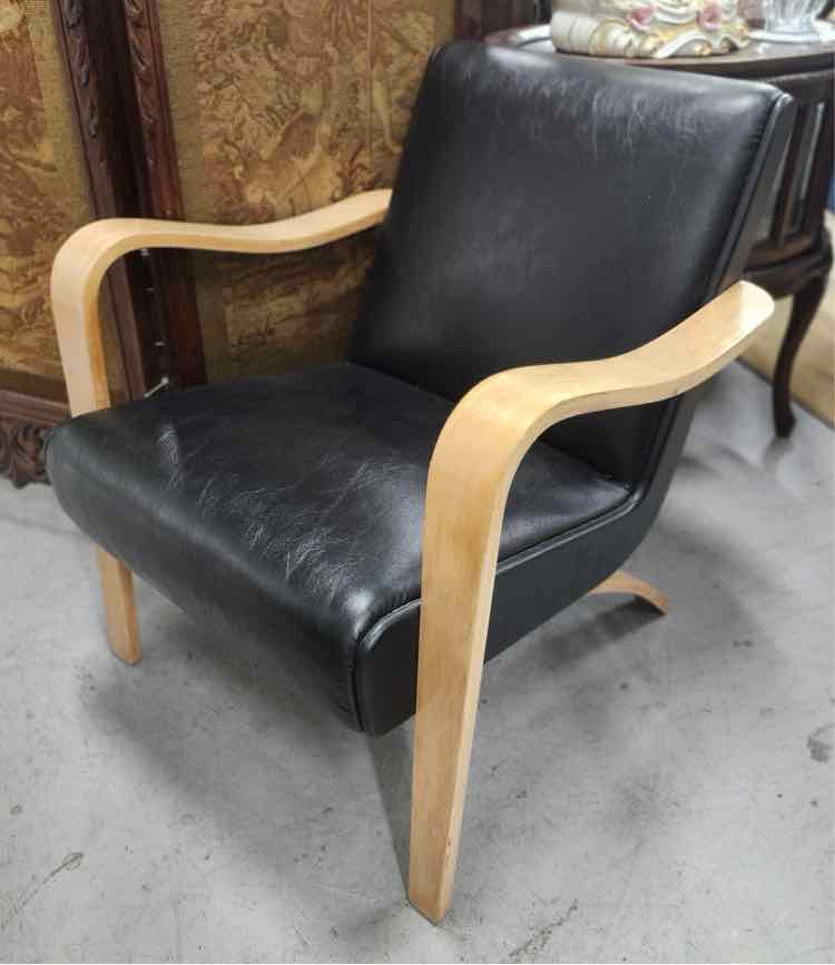 MCM Thonet Leather Chair