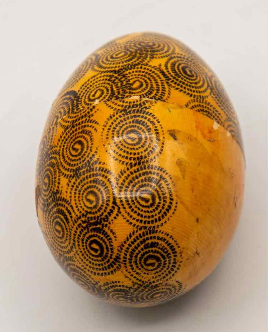 Wooden Egg w/ Chick