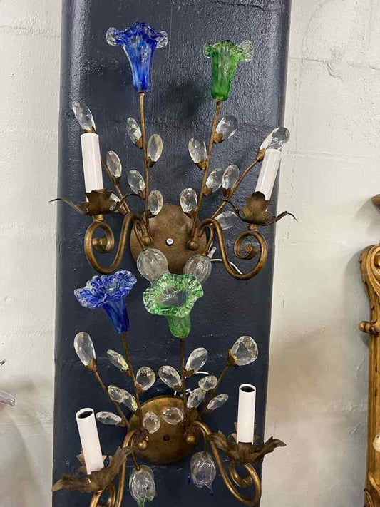 Glass Sconces