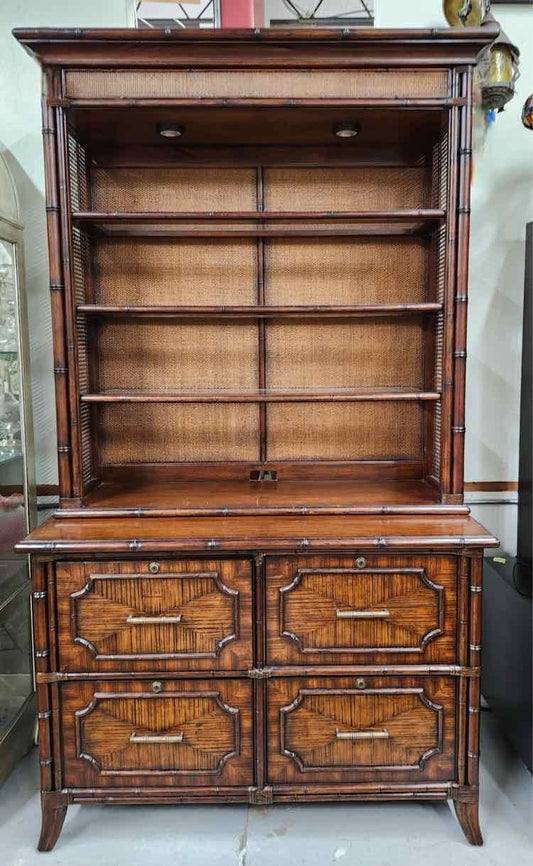 2pc Sligh Bookcase/Filling Cabinet