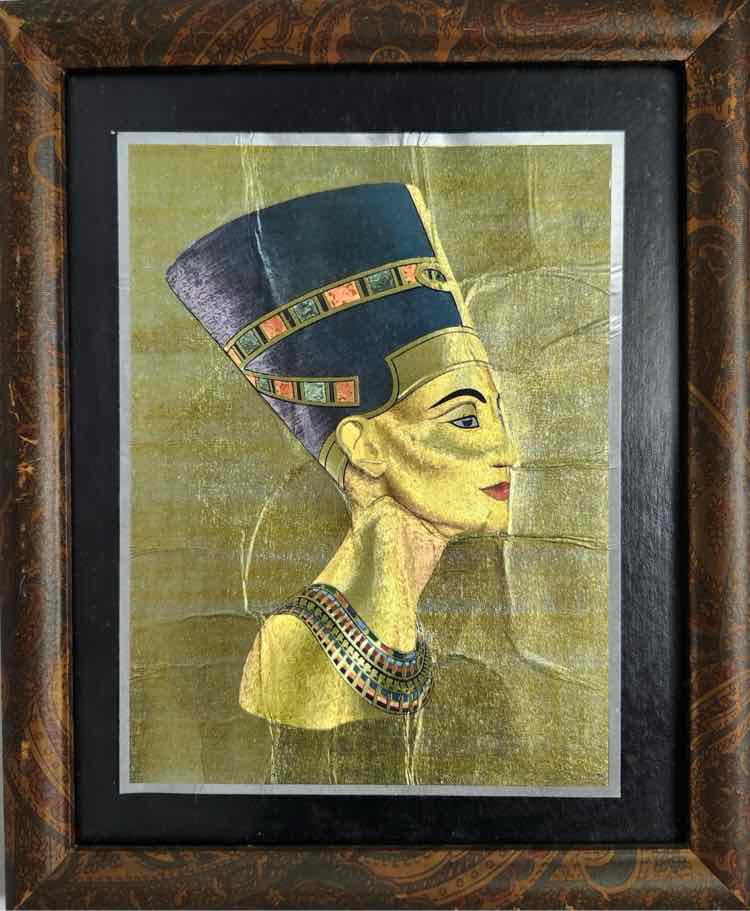 Egyptian Queen Metallic Art