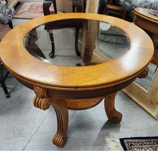 Low Round End Table