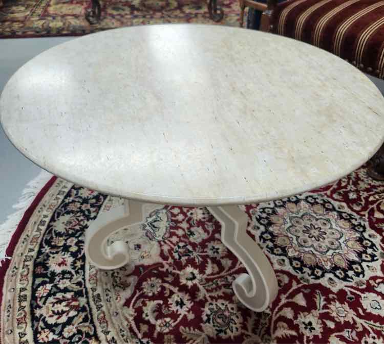 Henredon Round Beige Table