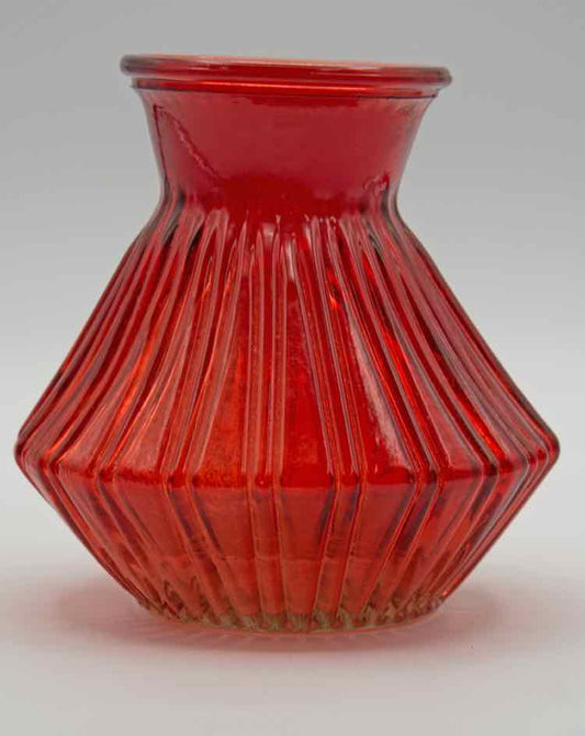 Red Vase