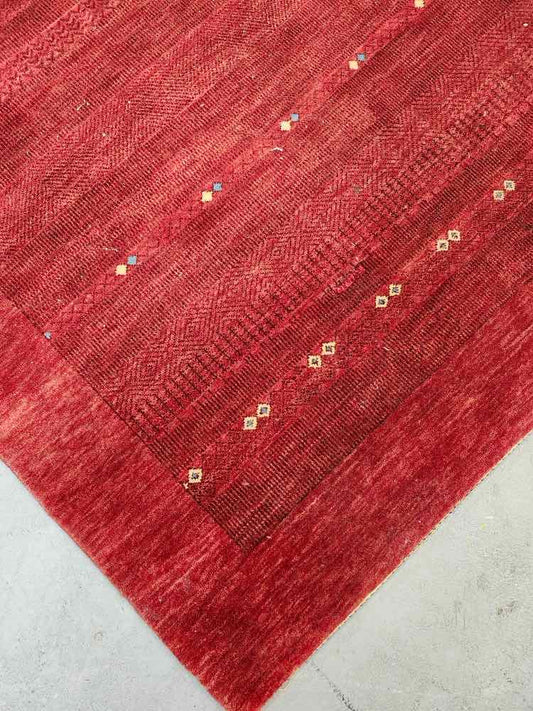 Red Modern Rug