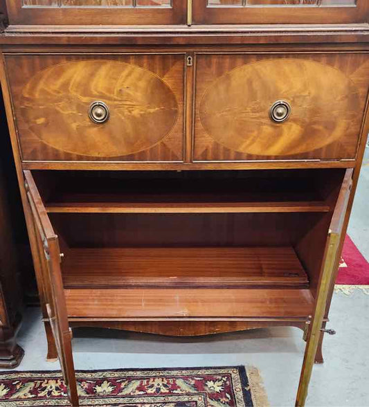 Burl Wood Secretary Desk