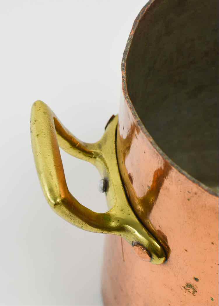 Antique French Copper Pot "WL 1395"